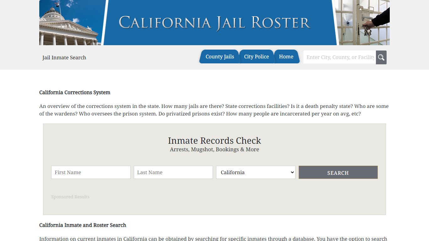 Imperial County Jail | Jail Roster Search